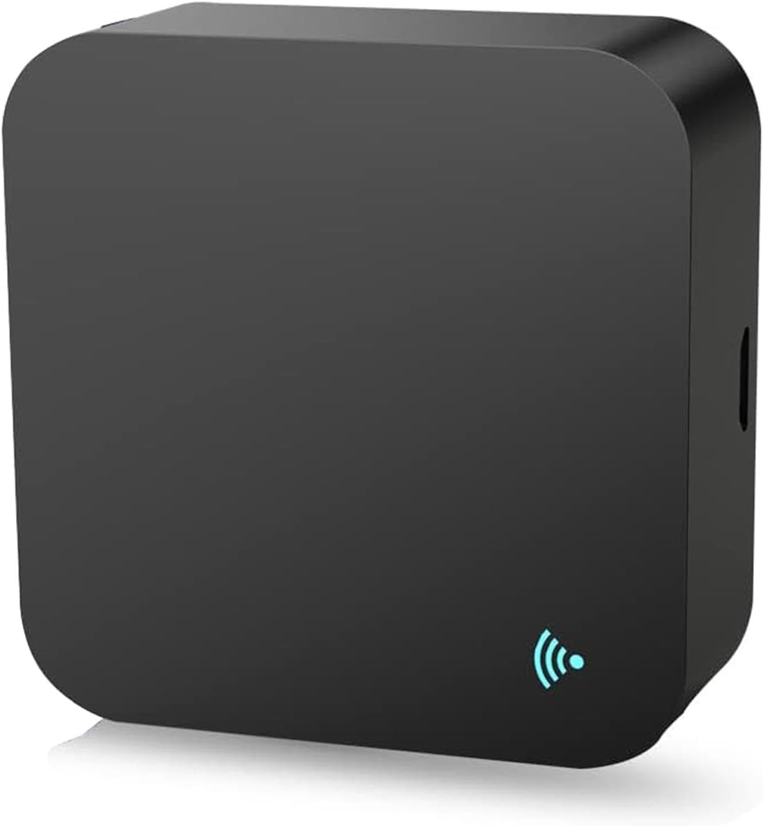 جهاز تحكم عن بعد عالمي Aputue WiFi IR RF، جهاز تحكم عن بعد بالأشعة تحت الحمراء مزود بتقنية Tuya مع جهاز مراقبة درجة الحرارة والرطوبة، متوافق مع أنظمة المنزل الذكي