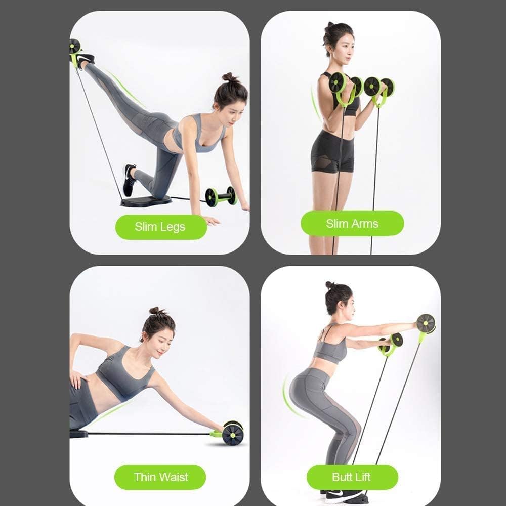 معدات تمارين البطن متعددة الوظائف للعجلات الأساسية لتمرين البطن للرجال والنساء - الصورة 5