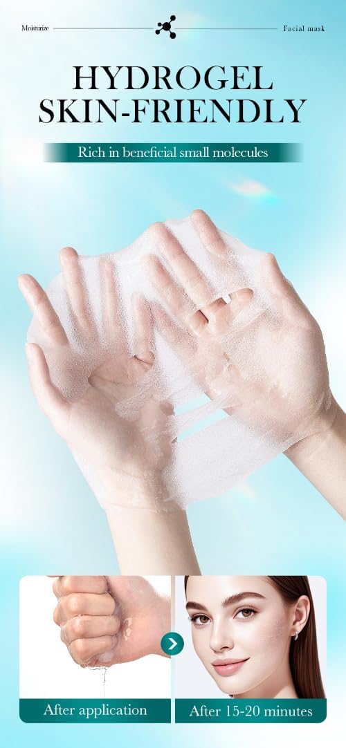 مجموعة أقنعة الوجه اليومية المرطبة وا - الصورة 6