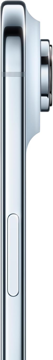Apple iPhone Air 256 جيجابايت: أنحف iPhone على الإطلاق، شاشة 6.5 بوصة مع ProMotion تصل إلى 120 هرتز، شريحة A19 Pro قوية، كاميرا أمامية مركزية، عمر بطارية يدوم طوال اليوم؛ السماء الزرقاء - الصورة 3