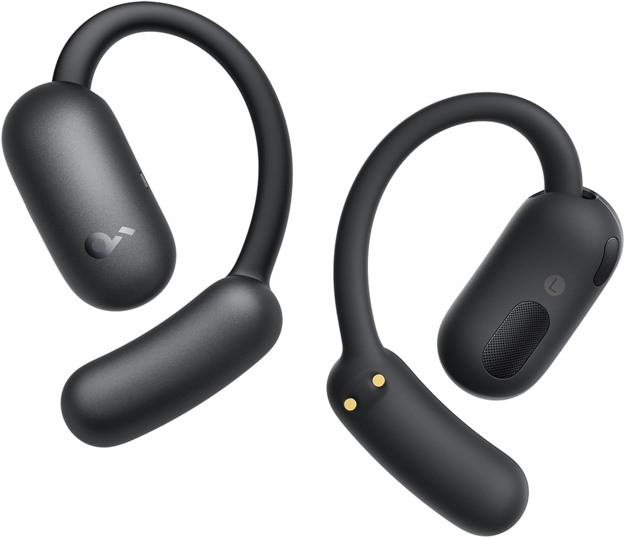 Soundcore AeroFit 2 من Anker، سماعات رأس مفتوحة الأذن، خطافات أذن قابلة للتعديل، ملاءمة مريحة، صوت جهير غني، صوت لاسلكي عالي الدقة، تشغيل 42 ساعة، بلوتوث 5.4، شحن لاسلكي، IP55، مكالمات واضحة بتقنية الذكاء الاصطناعي