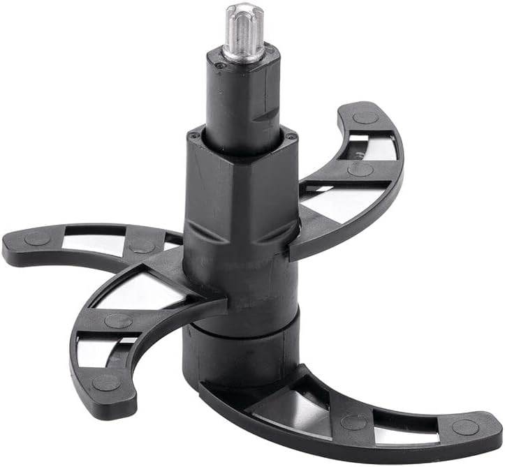 مفرمة زجاجية متعددة الوظائف بقدرة 400 واط طراز GC400-B5، وعاء 1.2 لتر مقاس اكس اكس لارج XXL، نظام 4 شفرات، سرعة نبض للدقة، سحق الثلج، تصميم أسود صغير أنيق وسهل التنظيف من بلاك + - الصورة 9