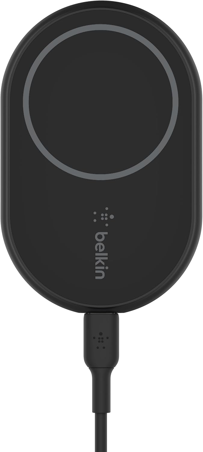 شاحن لاسلكي belkin boostcharge، شاحن سيارة مغناطيسي، - الصورة 3