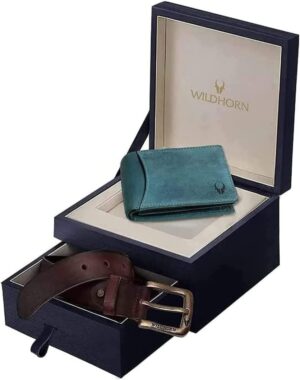 محفظة WILDHORN جلد طبيع...