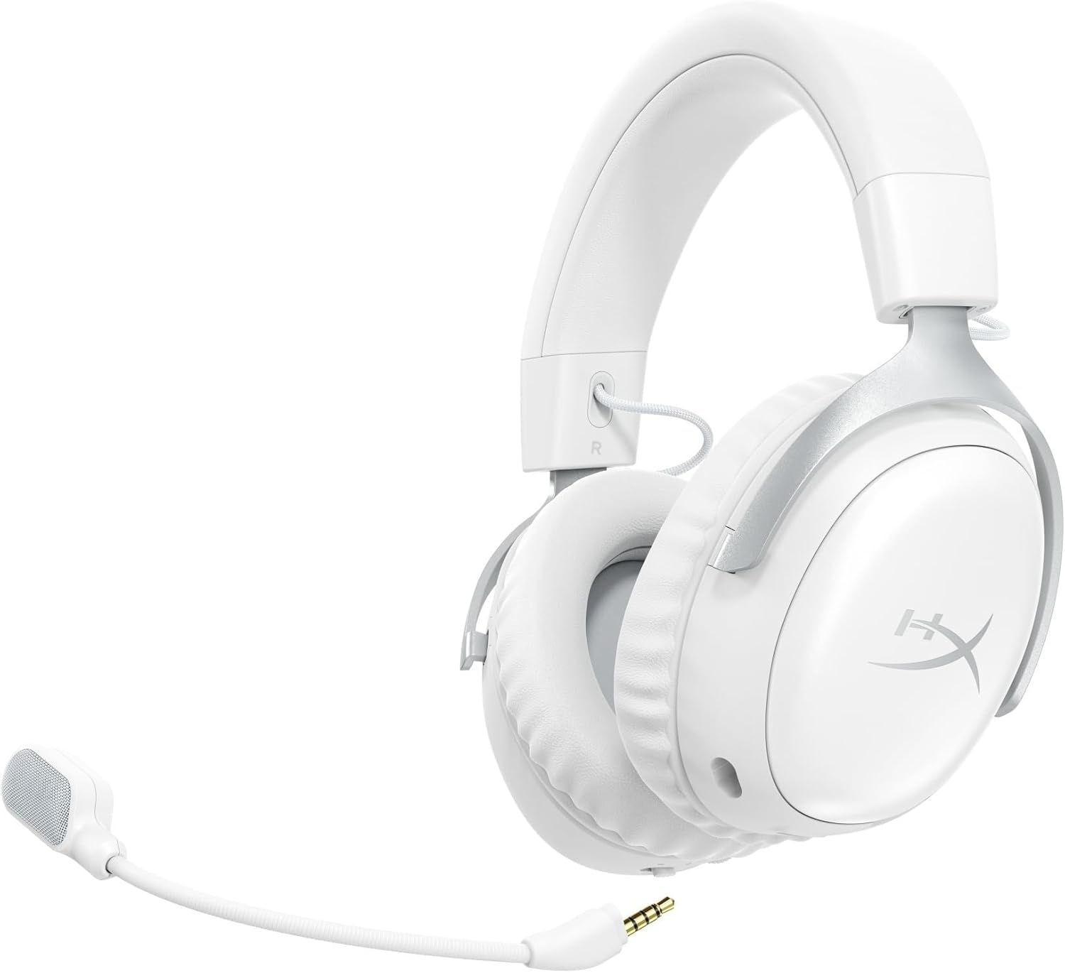 سماعة الألعاب اللاسلكية HyperX AX6G1AA Cloud III S، بلوتوث 2.4 جيجا هرتز، محرك بزاوية 2.1 بوصة (53 ملم)، سماعة رأس DTS: صوت X-Space، ما يصل إلى 120 ساعة من اللعب المستمر، الكمبيوتر الشخصي، Mac، PS5، الهاتف المحمول، نينتندو