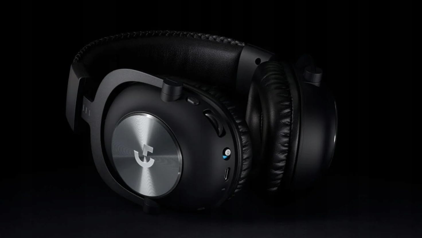 سماعة الألعاب اللاسلكية Logitech G Pro X Lightspeed مع تقنية مرشح الميكروفون الأزرق Vo!Ce، ومشغلات Pro-G مقاس 50 مم، وسماعة رأس Dts: صوت محيطي X 2.0 - الصورة 5