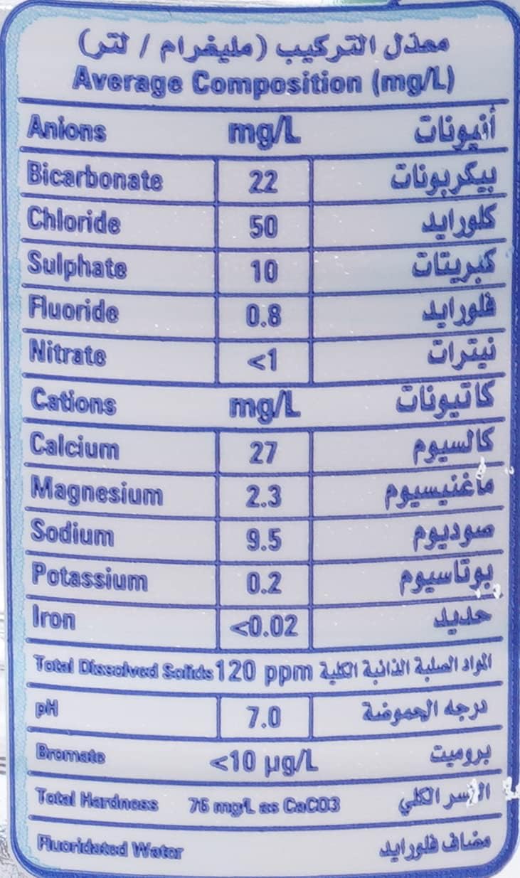 nestle pure life مياه شرب معبأة 40 x 330 مل - الصورة 2