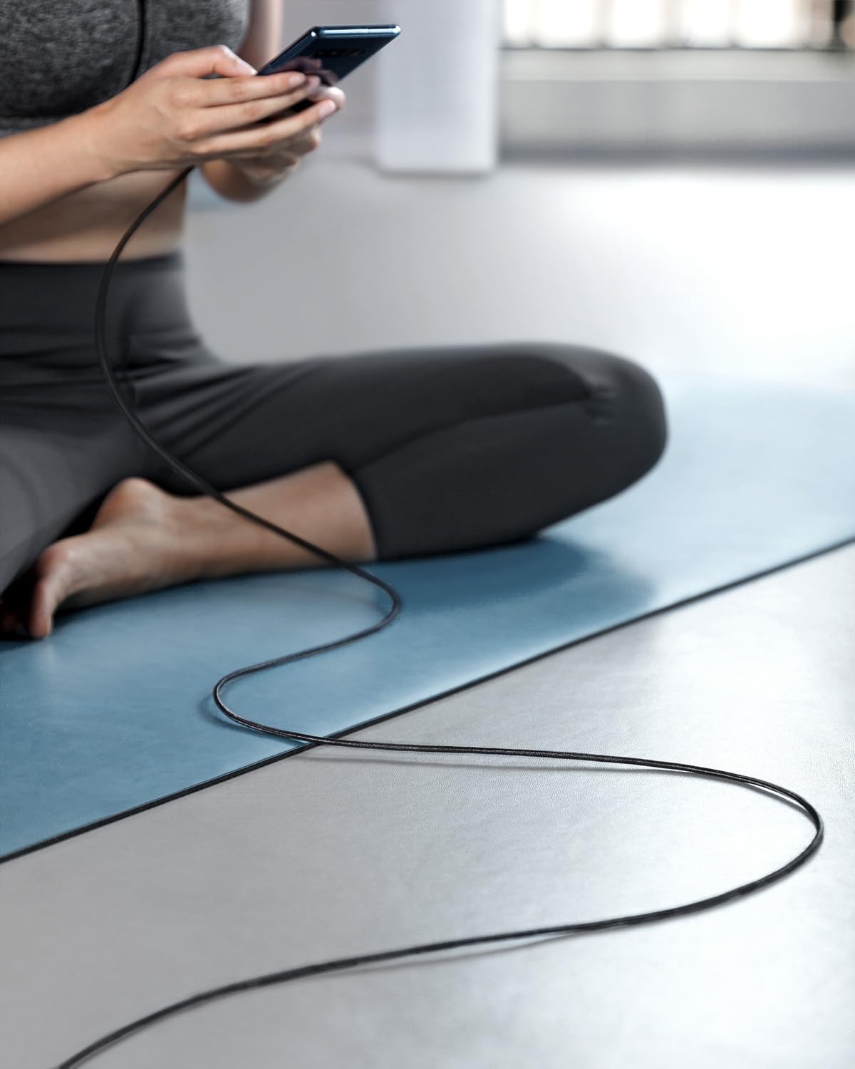 كابل Anker USB C (عبوتان، 6 أقدام)، شاحن سريع من النايلون الفاخر USB A إلى النوع C لهواتف iPhone 17/16، وSamsung S24/23، وHuawei، وXiaomi، وVivo، وOppo (USB 2.0، أسود) - الصورة 8