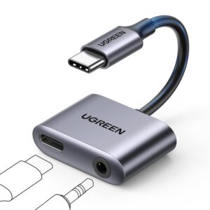 محول شاحن صوت USB C إل...