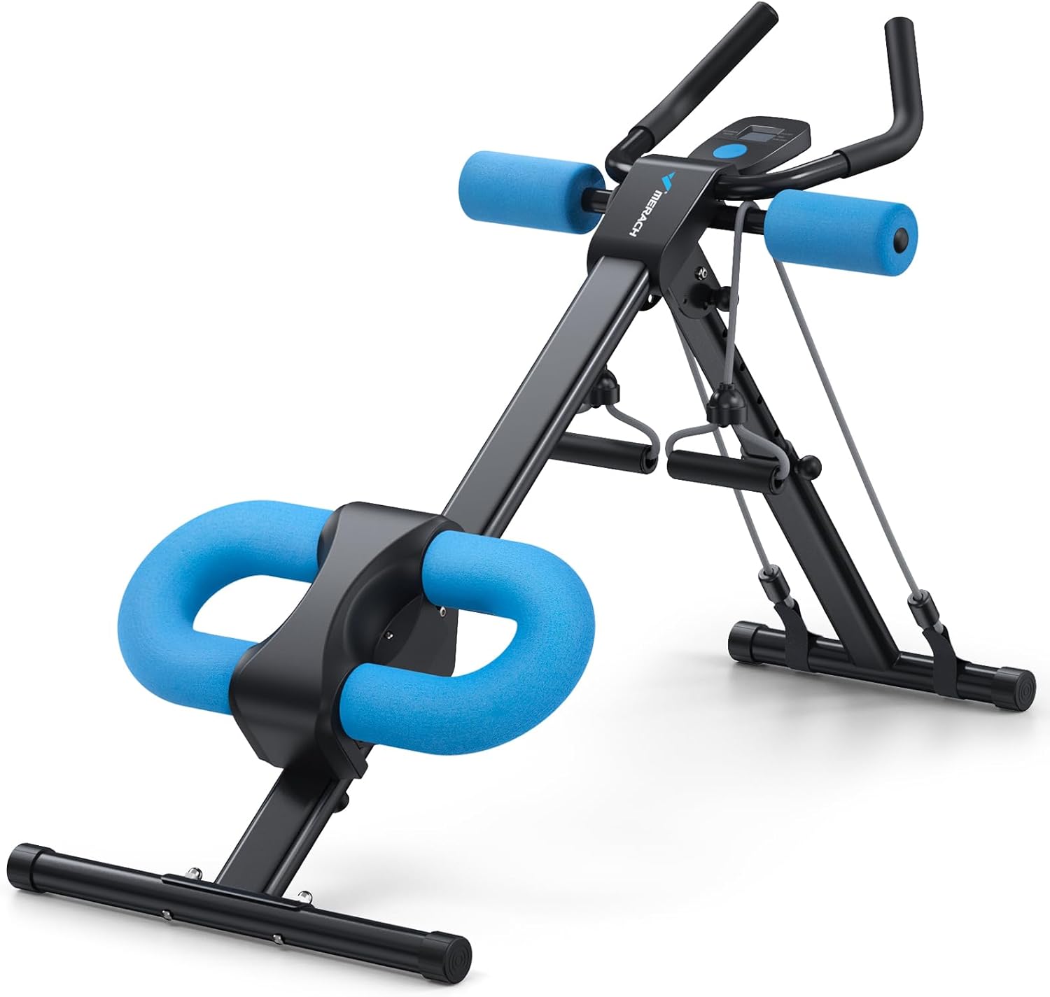 MERACH Ab Machine تمرين ومعدات اللياقة البدنية الغزال الطائر, جهاز رياضي Elliptical Ab Workout Home Gym اوبتيكال رياضي حماية الركبة جهاز الغزال الطائر الاصلي