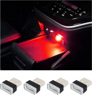 Augeny 4 قطع USB LED مصباح ...