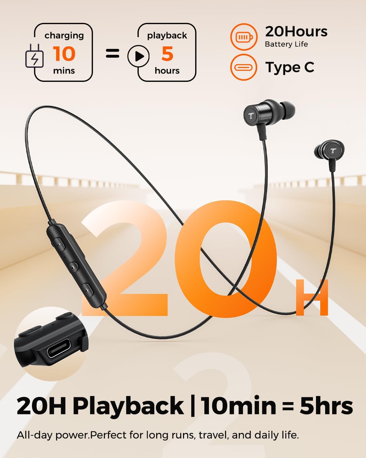 سماعات رأس truefree hd 100 داخل الأذن، سماعات بلوت - الصورة 3