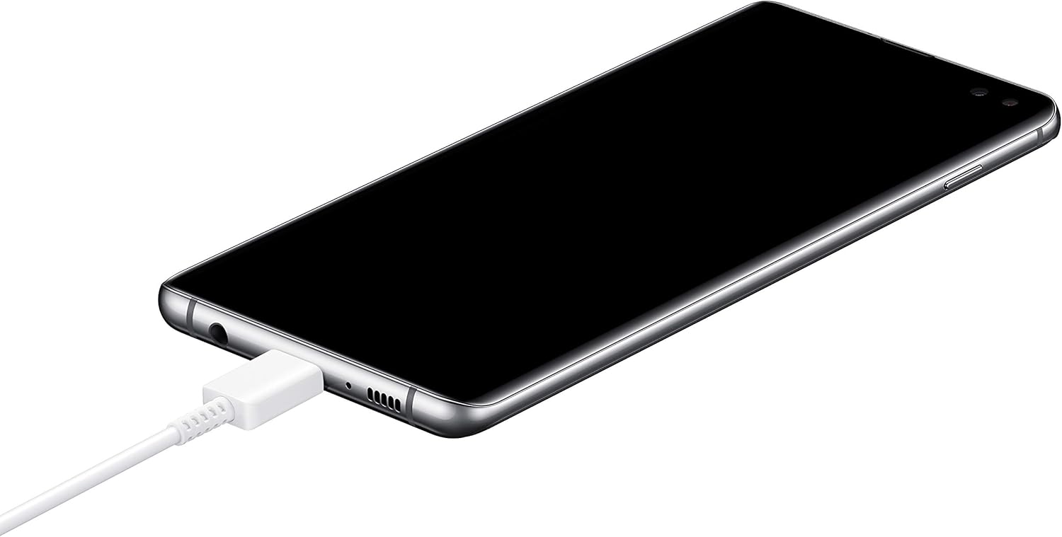 محول طاقة Samsung Samsung USB C بقوة 25 وات وشحن أصلي فائق السرعة بدون كابل أبيض - الصورة 6