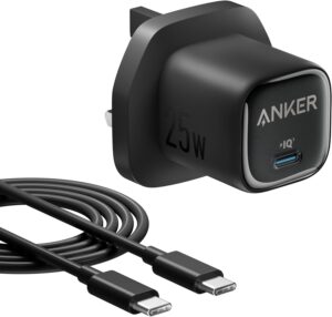 Anker 25W USB C Plug، يدعم PPS...