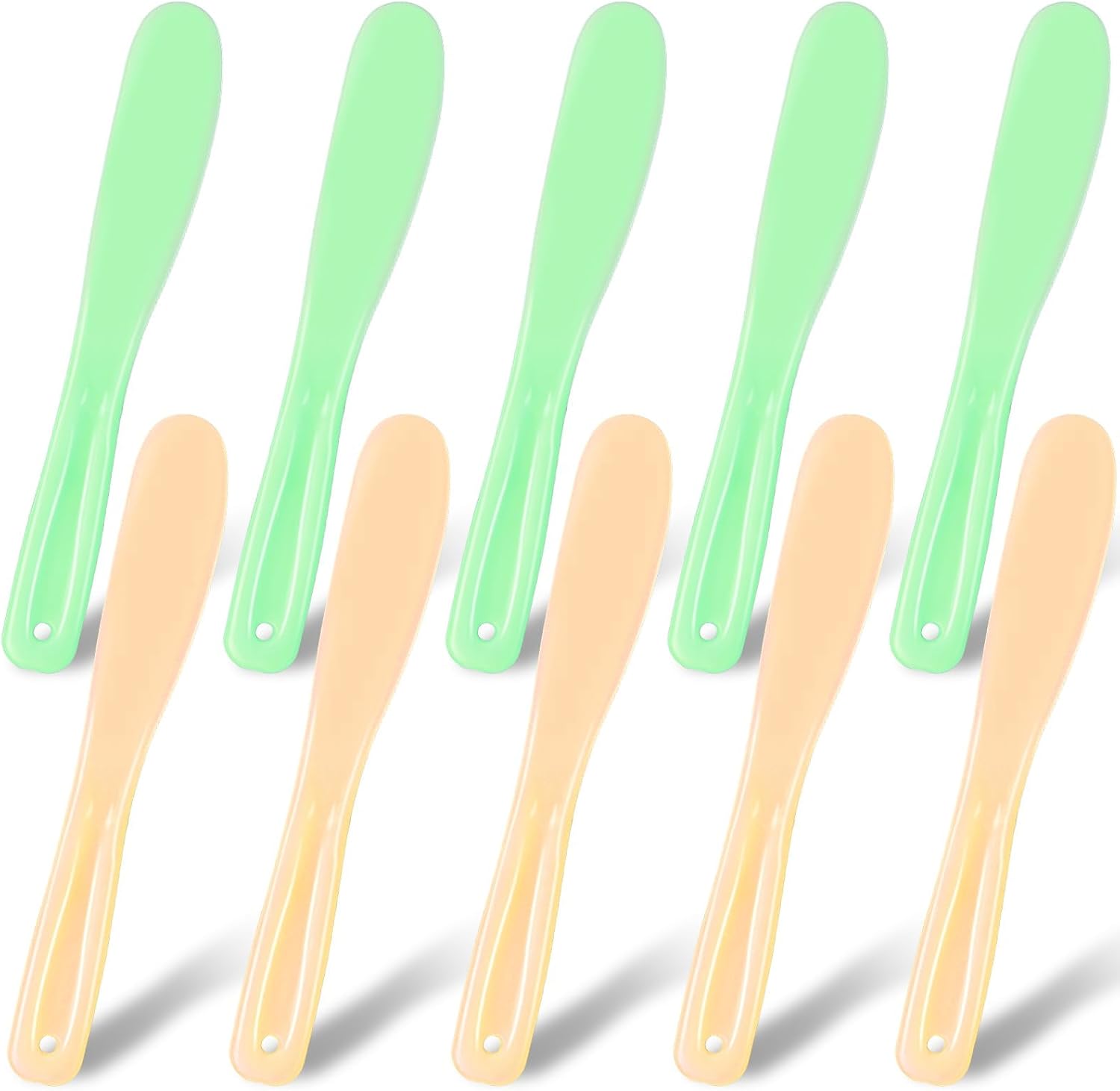 ملعقة كبيرة لمستحضرات التجميل من الميكاكوز، ملعقة بلاستيكية متعددة الاغراض لوضع قناع الوجه والجيلي، ملعقة تجميل قابلة لاعادة الاستخدام، ادوات العناية بالبشرة، ملعقة مزج الاقنعة