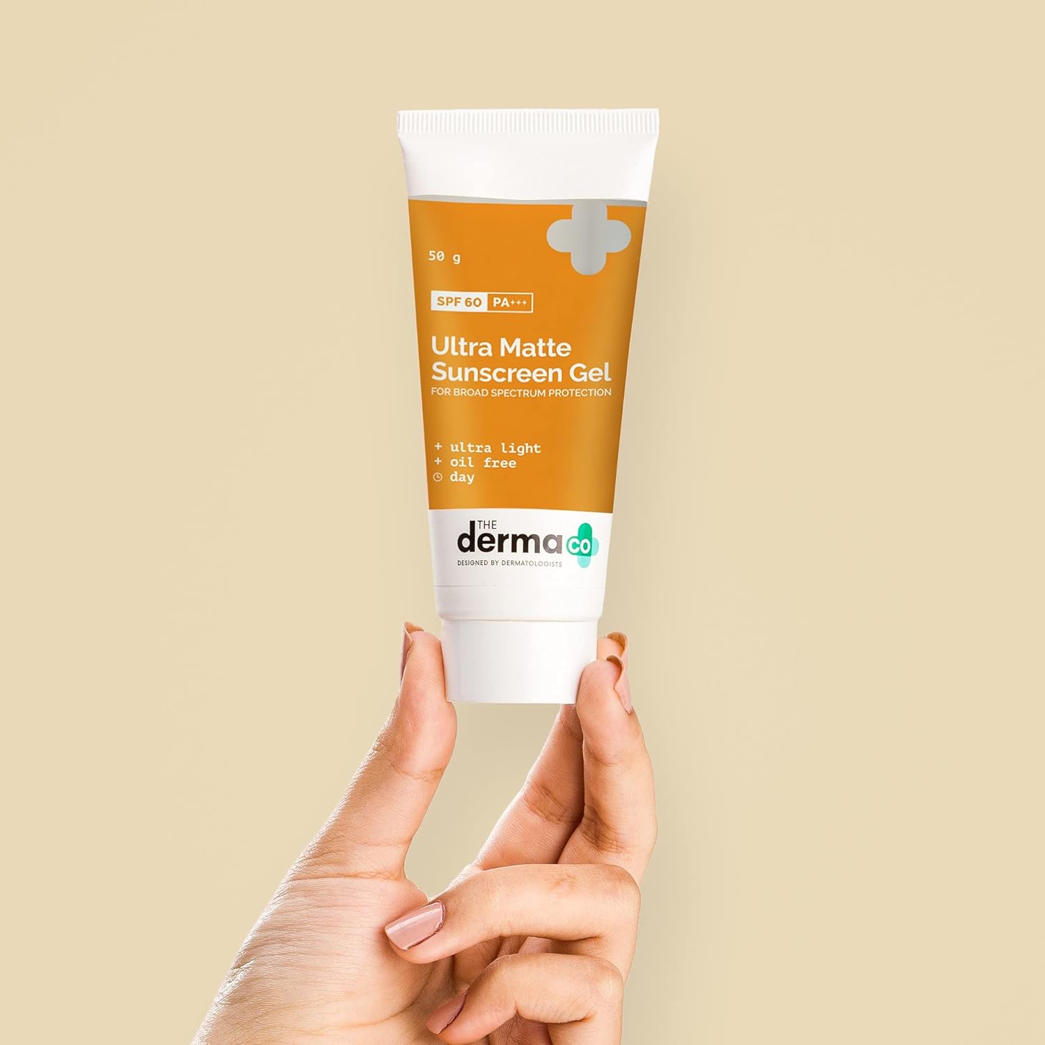 جل الوقاية من الشمس فائق اللمعان من ديرما كو، عامل حماية من الشمس SPF 60 PA+++ Sunblock | حماية واسعة النطاق من الأشعة فوق البنفسجية الطويلة والمتوسطة | خالي من الزيوت، خفيف الوزن، غير دهني | للبشرة العادية المعرضة لحب الشباب والعيوب | للرجال والنساء، 50 جرام - الصورة 2