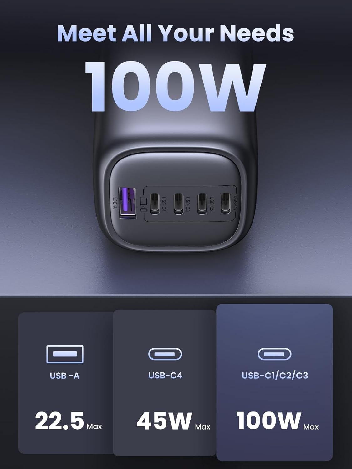 شاحن من يوجرين بمنفذ usb متوافق مع آيفون 16 و - الصورة 6
