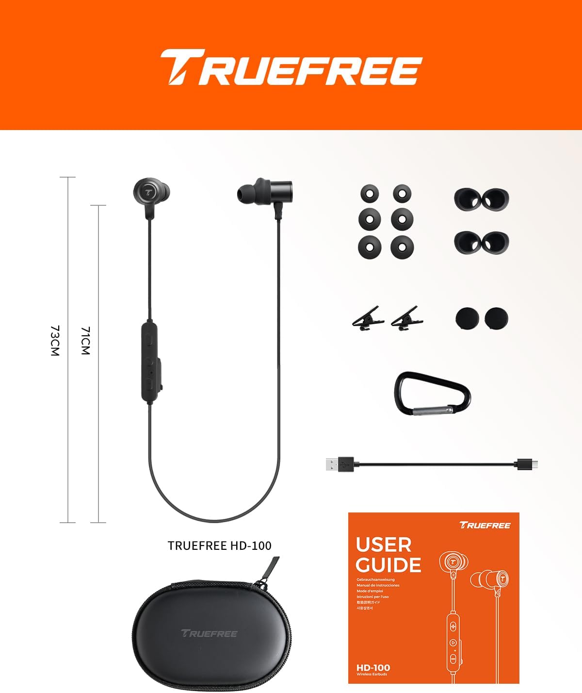 سماعات رأس truefree hd 100 داخل الأذن، سماعات بلوت - الصورة 9