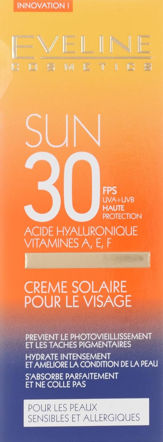 كريم إيفلين للوجه للحماية من الشمس مع عامل حماية من الشمس SPF 30 - 50 مل - الصورة 3