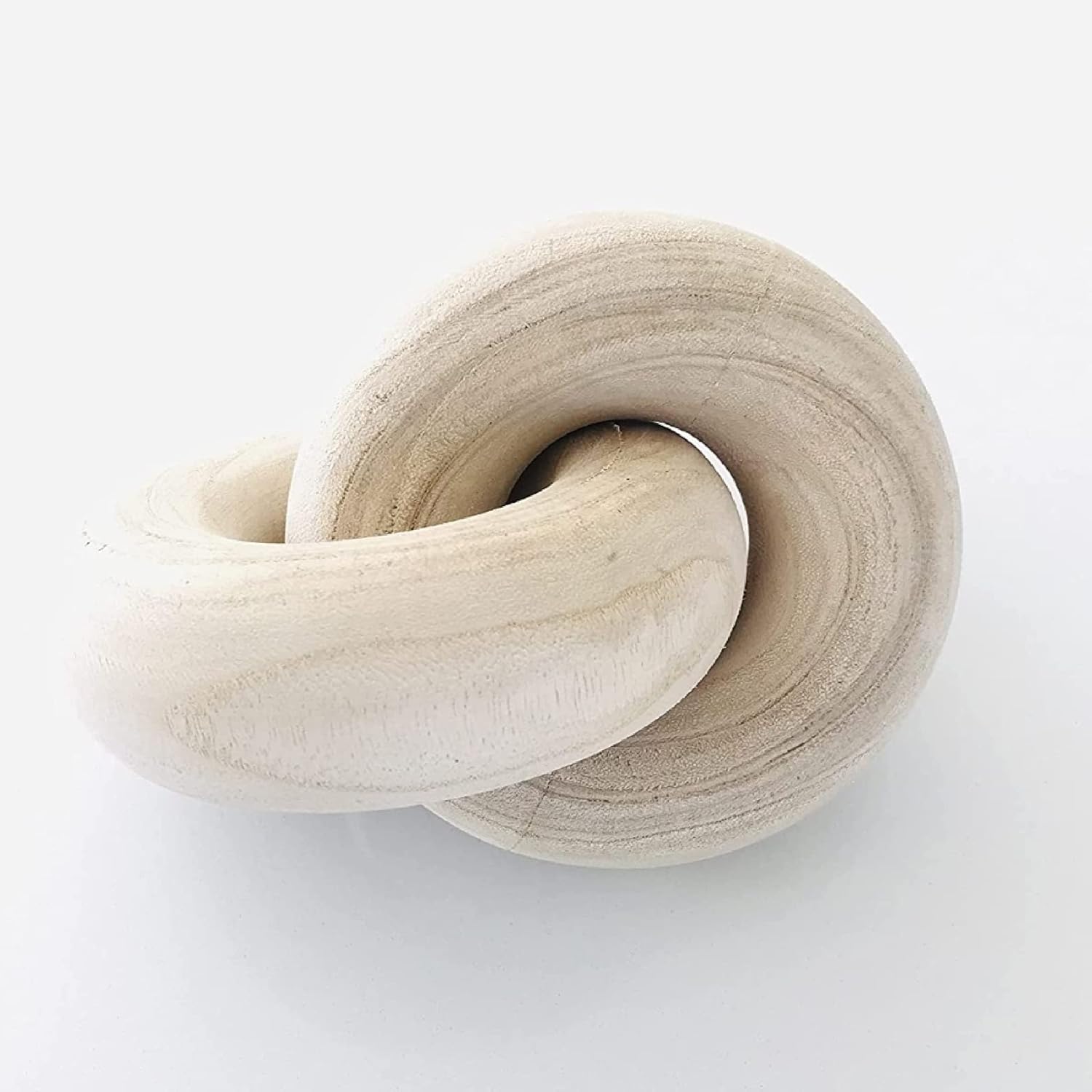 Rool طاولة القهوة ديكور الجرف ديكور لهجات Japandi ديكور المنزل الحديثة مزرعة ديكورات المنزل لغرفة المعيشة الخشب عقدة ديكور سلسلة ربط ديكور
