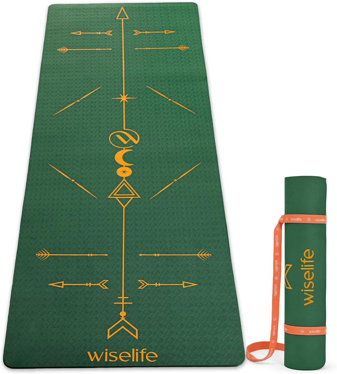 مزيج بساط اليوجا من Wiselife Alignment
