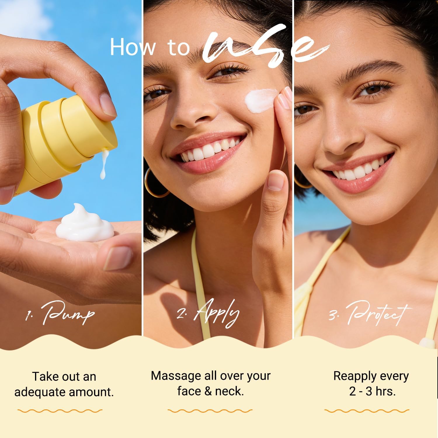 كريم الوقاية من الشمس Aqualogica Glow+ Dewy مع فيتامين C وحمض الهيالورونيك ومستخلص البابايا | عامل حماية من الشمس 50 PA++++، حماية واسعة النطاق من الأشعة فوق البنفسجية فئة A وB، تفتيح، ترطيب، خفيف الوزن ولا يحتوي على حماية من الزهر الأبيض، 50 جم - الصورة 7