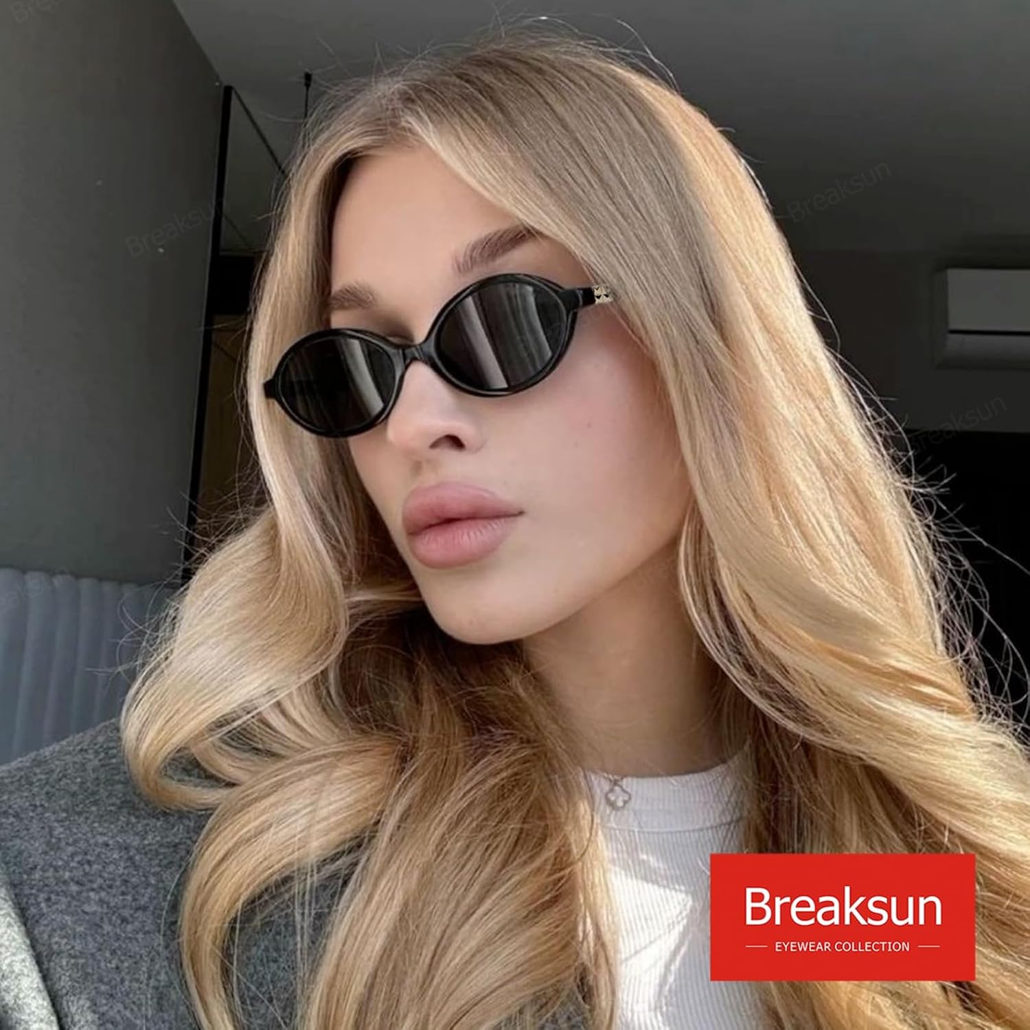 نظارات شمسية كلاسيكية بيضاوية للنساء - الصورة 2