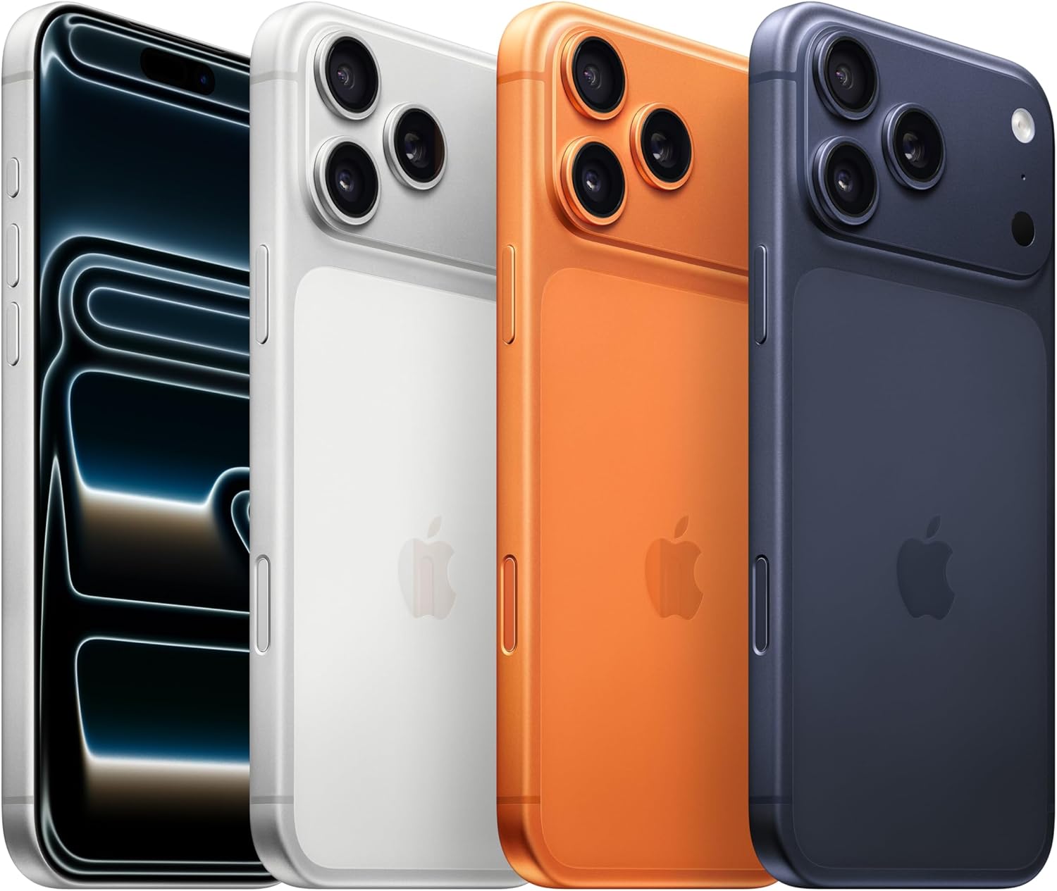 Apple iPhone 17 Pro Max 256 جيجابايت: شاشة 6.9 بوصة مع ProMotion، شريحة A19 Pro، أفضل عمر للبطارية في أي iPhone على الإطلاق، نظام كاميرا Pro Fusion، كاميرا أمامية مركزية؛ البرتقالي الكوني - الصورة 5