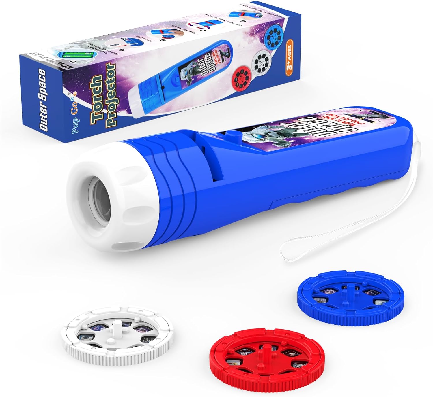 Pup Go Outer Space Torch وجهاز عرض للأطفال - الصورة 10