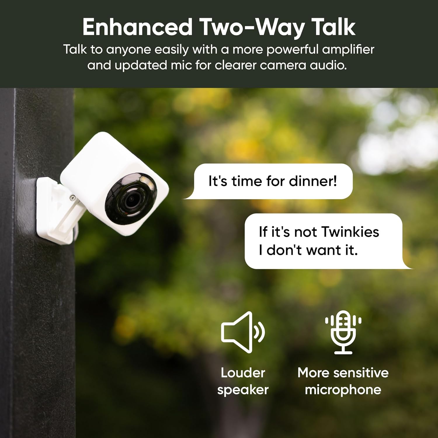 كاميرا Wyze Cam v4، كاميرا أمان منزلية ذكية بدقة 2K HD Wi-Fi، للاستخدام الداخلي/الخارجي، مراقبة الحيوانات الأليفة/الطفل، كشاف/صافرة إنذار تعمل بالحركة، رؤية ليلية ملونة محسنة، صوت ثنائي الاتجاه، تخزين محلي/سحابي، سلكي، أبيض - الصورة 7