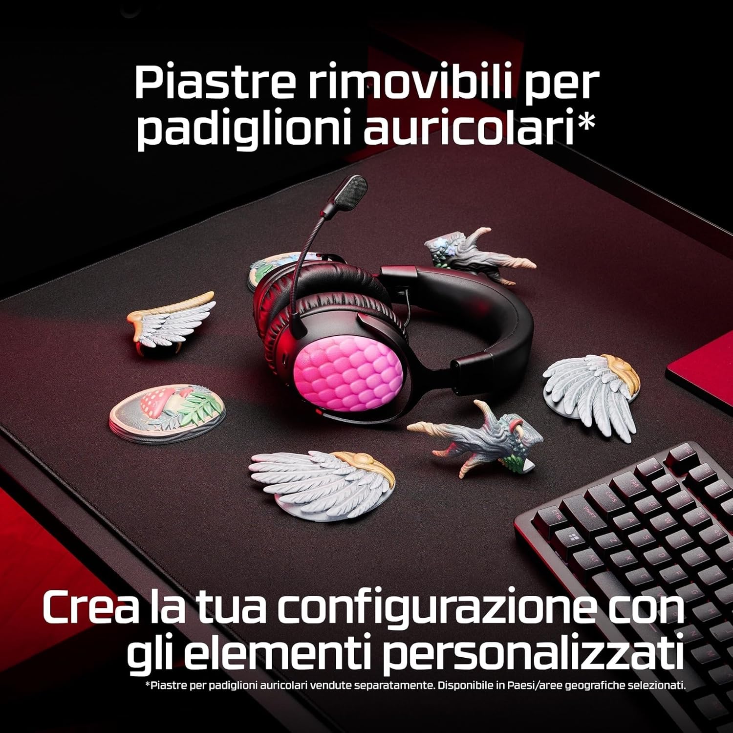 سماعة الألعاب اللاسلكية HyperX AX6G1AA Cloud III S، بلوتوث 2.4 جيجا هرتز، محرك بزاوية 2.1 بوصة (53 ملم)، سماعة رأس DTS: صوت X-Space، ما يصل إلى 120 ساعة من اللعب المستمر، الكمبيوتر الشخصي، Mac، PS5، الهاتف المحمول، نينتندو - الصورة 12
