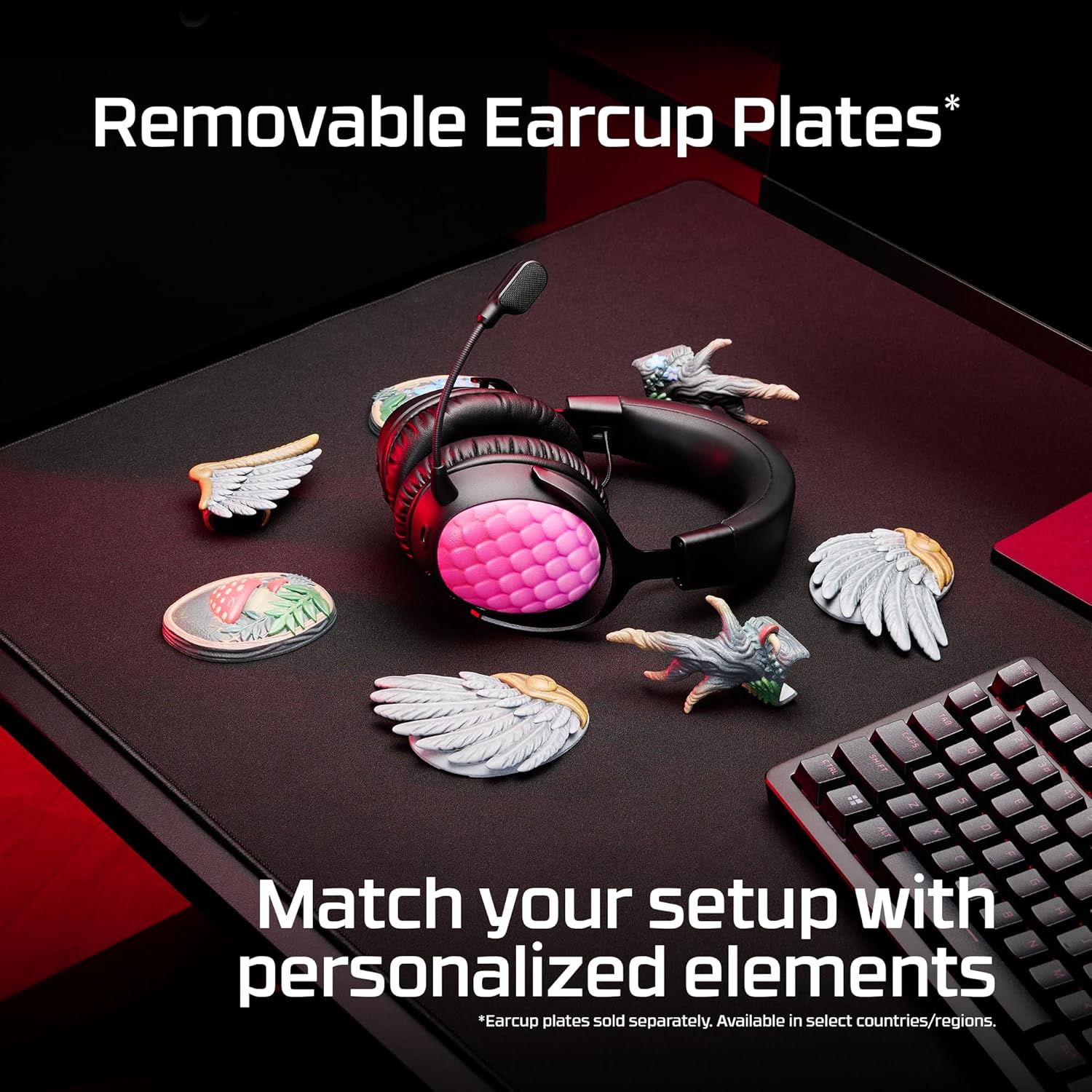 HyperX Cloud III S - سماعة ألعاب لاسلكية لمنصات متعددة، 2.4 جيجا هرتز، بلوتوث، عمر البطارية يصل إلى 120 ساعة 2.4 جيجا هرتز / 200 ساعة بلوتوث، برامج تشغيل بزاوية 53 مم، ميكروفون قابل للفصل 10 مم، أسود - الصورة 10