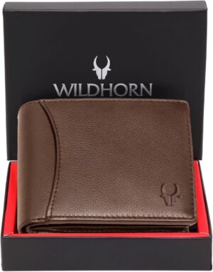 محفظة WILDHORN جلد طبيع...