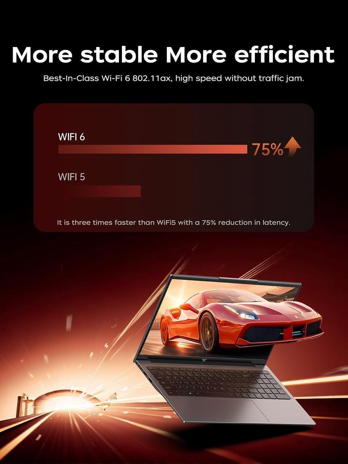 لابتوب العاب من كايجر (جديد) بشاشة 16 انش ومعالج AMD رايزن 7 7730U (8C/16T، حتى 4.5GHz)، ذاكرة RAM 16GB وSSD NVMe 512GB، ويندوز 11 عالي الاداء، حتى 2TB، بطاقة رسومات راديون RX فيجا 8، واي فاي 6 - الصورة 5