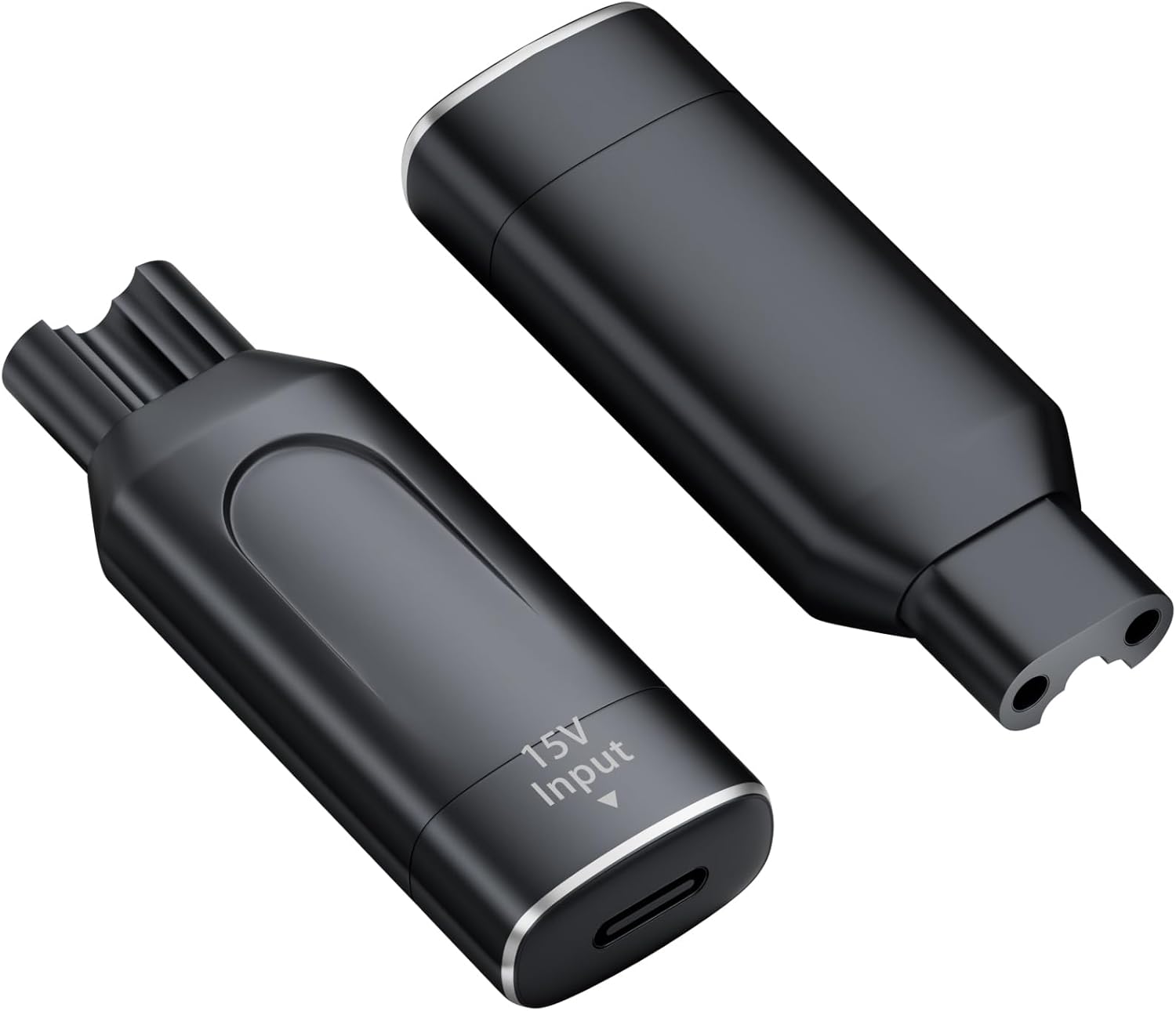 محول شحن 15 فولت HQ8505 USB C لماكينة الحلاقة فيليبس نوريلكو سلسلة HQ8505 7000 5000 3000، ون بليد QP6520 QP6530 QP6510 (غير الكابل) (اسود)