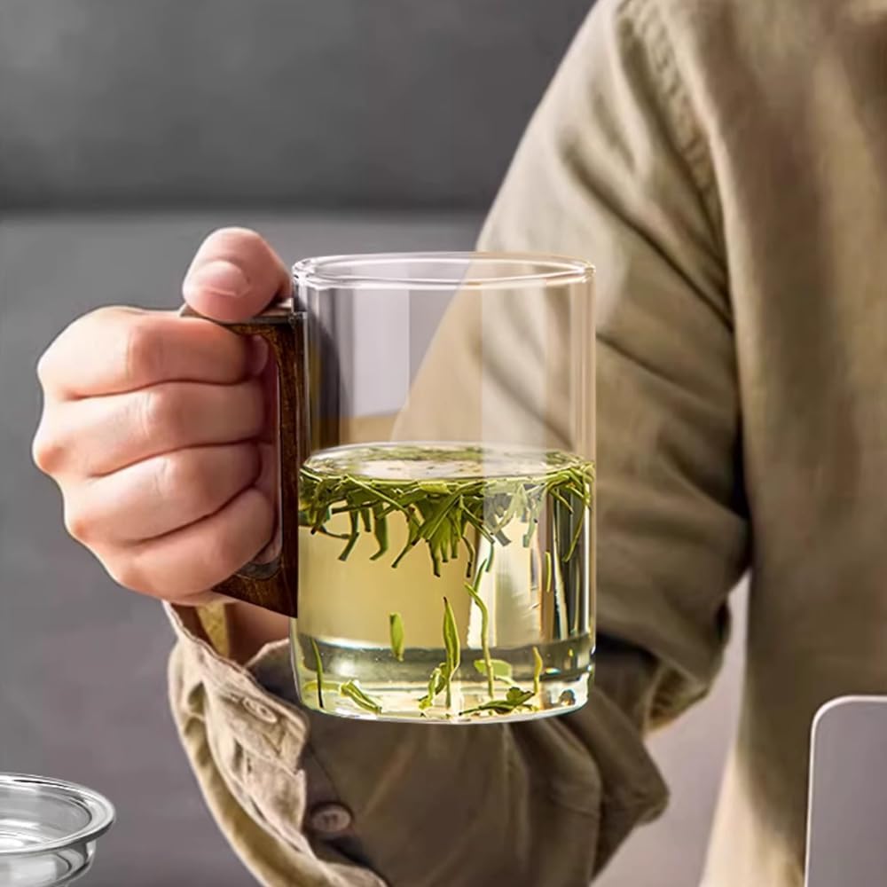 كوب مع مقبض وغطاء ومصفاة من هوبزوزا، مص - الصورة 5