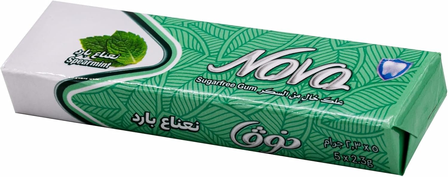 علكة من نوفا خالية من السكر بنكهة النعن - الصورة 4