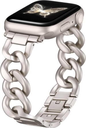Upeak Metal Strap Compatible with A...