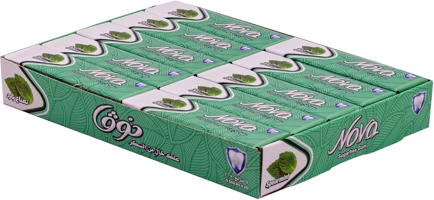 علكة من نوفا خالية من السكر بنكهة النعن - الصورة 3