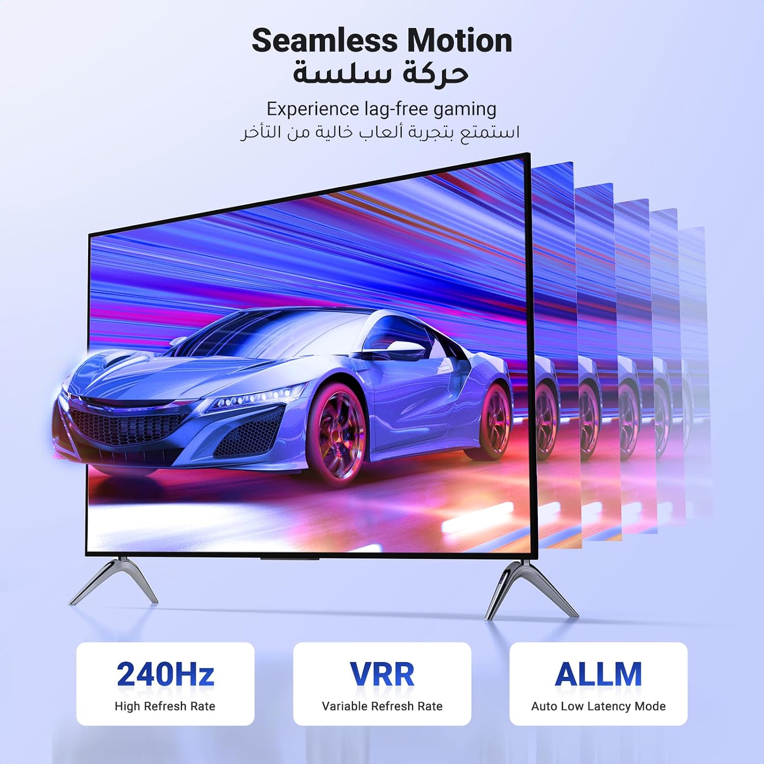 كيبل 8K HDMI 2.1 من يوجرين عالي السرعة Ultra HD 48Gbps، يدعم 8K@60Hz و4K@120Hz، ايثرنت دولبي فيجن خاصية HDR ديناميكية 2021 لاجهزة PS5 وPS4 ونينتندو سويتش وتلفزيون سامسونج وروكو بريديد، 5 متر | 48Gbps 8K@60Hz Support eARC Dynamic HDR Dolby Vision Compatible with PS5 Switch TV Xbox Roku UHD TV Blu-ray Projector - الصورة 4