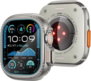 Metal Case Compatible with Apple Wa...