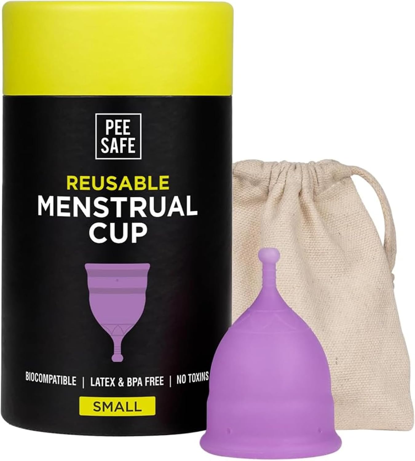 COMFORTABLE, SAFE & HYGIENIC – The easy-to-use and reusable menstrual cups are economical