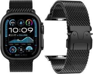 titanium milanese loop band compati...
