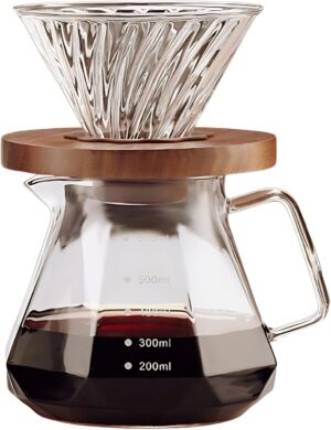 طقم إبريق قهوة V60 مع...