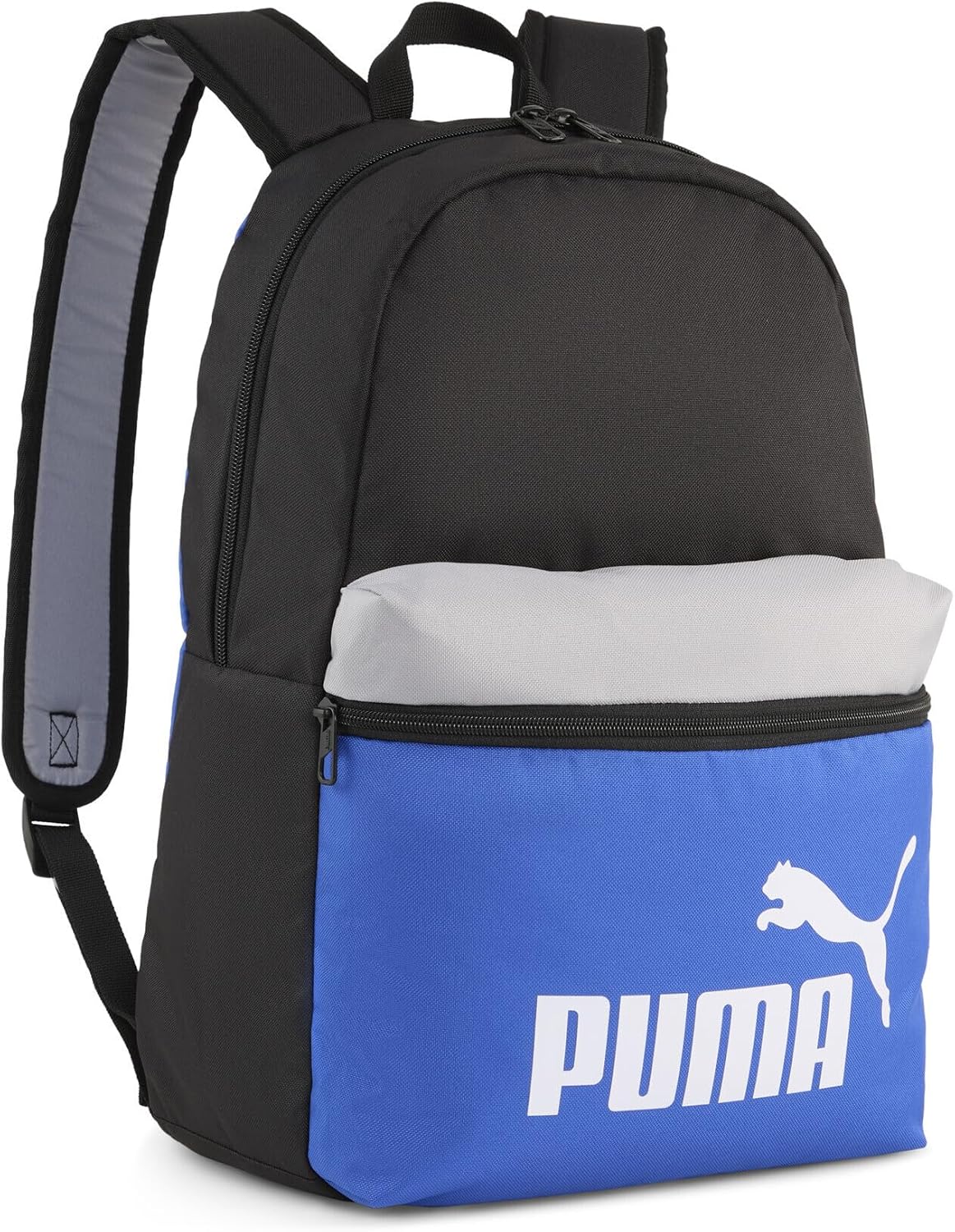 شنطة ظهر بوما فيز بتصميم كتل لونية للجنسين من بوما، أسود (PUMA Bla) - الصورة 2
