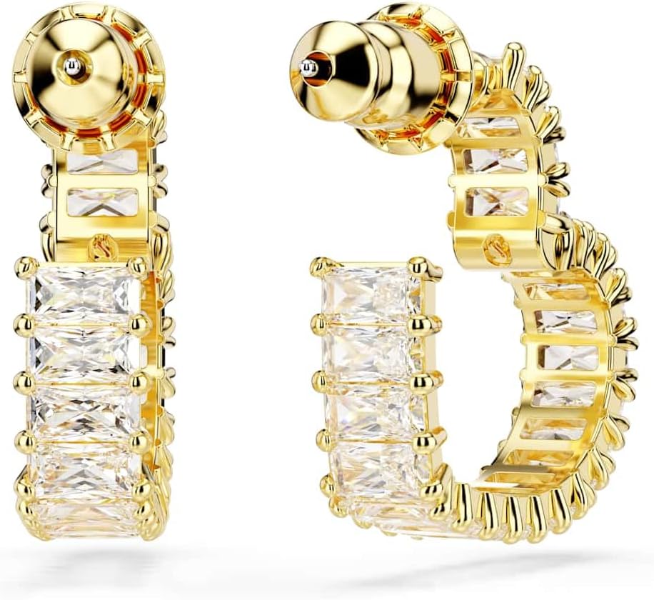 Swarovski Women's Matrix White Earrings - الصورة 5