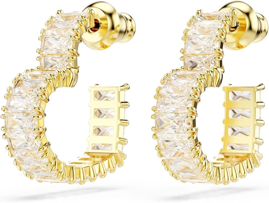 Swarovski Women's Matrix White Earrings - الصورة 4