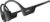 SHOKZ OpenRun Pro، سماعات رأس توصيل العظام، سماعات أذن رياضية مفتوحة مع ميكروفون، سماعة رأس بلوتوث لاسلكية مقاومة للماء IP55 لتشغيل القيادة الرياضية (أسود سريع)