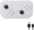 AceGamer Pocket Controller，Wireless Controller for Switch/PC/iOS/Android，Mini Size Gamepad Joystick with Turbo/ 6-Axis Gyro Sensor/One-Button Wake-Up (White)