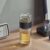X Spring Tea Infuser Bottle Glass، زجاجة مياه زجاجية مزدوجة الجدار سعة 350 مل مع فلتر من الفولاذ المقاوم للصدأ، كوب سفر محمول مانع للتسرب للمشروبات الساخنة والباردة لعشاق شرب القهوة والشاي